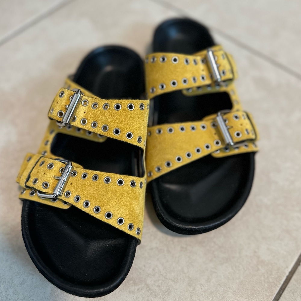 Isabel Marant Lennyo Buckle Sandals - Picture 4 of 4